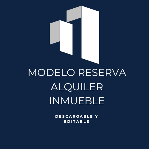 Modelo Reserva de Alquiler Inmueble-editable